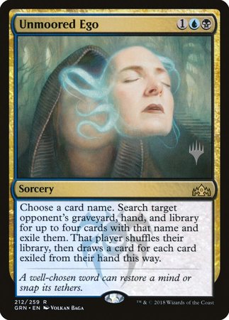 Unmoored Ego [Guilds of Ravnica Promos] | Cracking-Singles