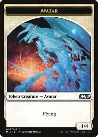 Avatar Token [Core Set 2019 Tokens] | Cracking-Singles