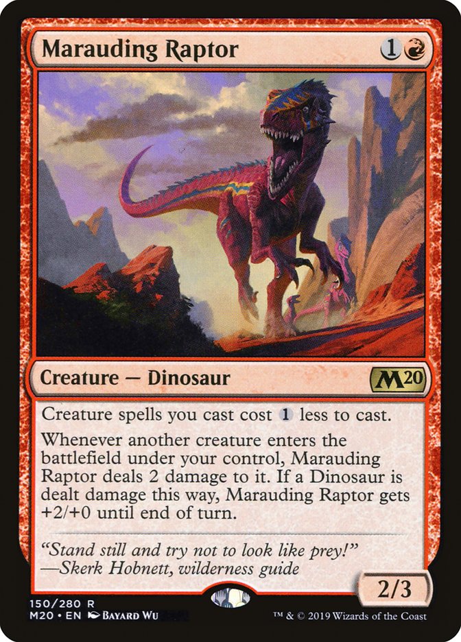 Marauding Raptor [Core Set 2020] | Cracking-Singles