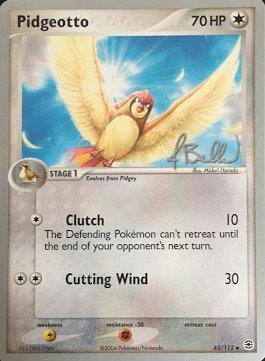 Pidgeotto (45/112) (Eeveelutions - Jimmy Ballard) [World Championships 2006] | Cracking-Singles