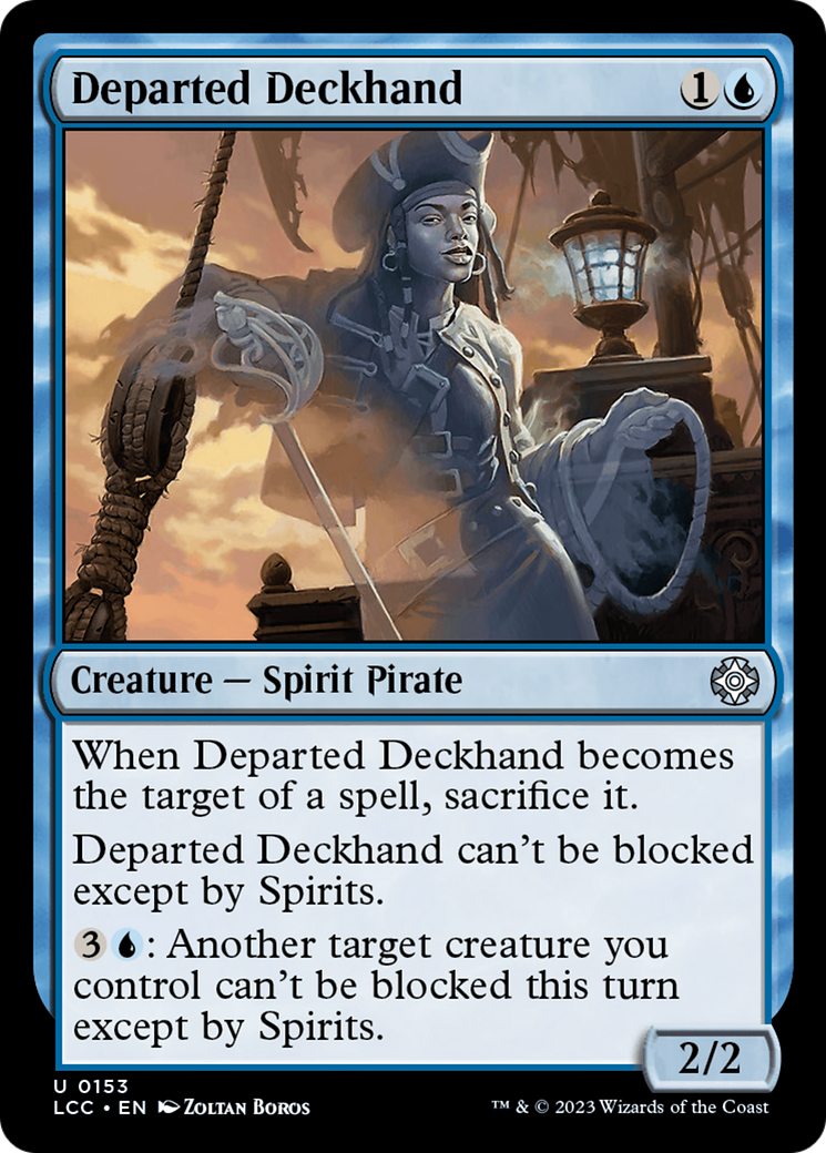 Departed Deckhand [The Lost Caverns of Ixalan Commander] | Cracking-Singles