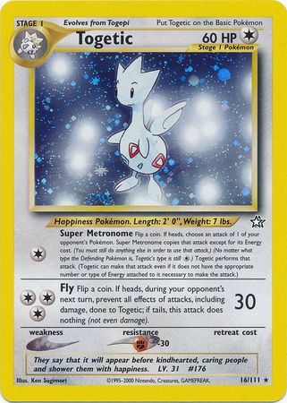 Togetic (16/111) [Neo Genesis Unlimited] | Cracking-Singles