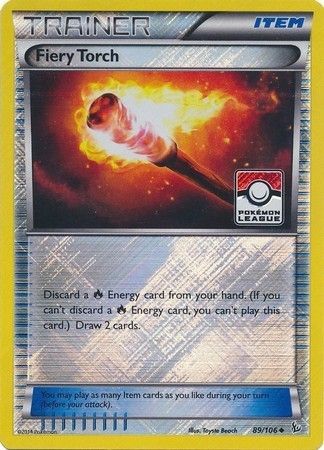 Fiery Torch (89/106) (League Promo) [XY: Flashfire] | Cracking-Singles