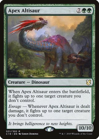 Apex Altisaur [Commander 2019] | Cracking-Singles