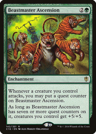 Beastmaster Ascension [Commander 2016] | Cracking-Singles