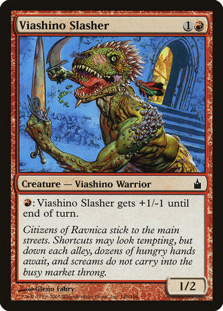 Viashino Slasher [Ravnica: City of Guilds] | Cracking-Singles