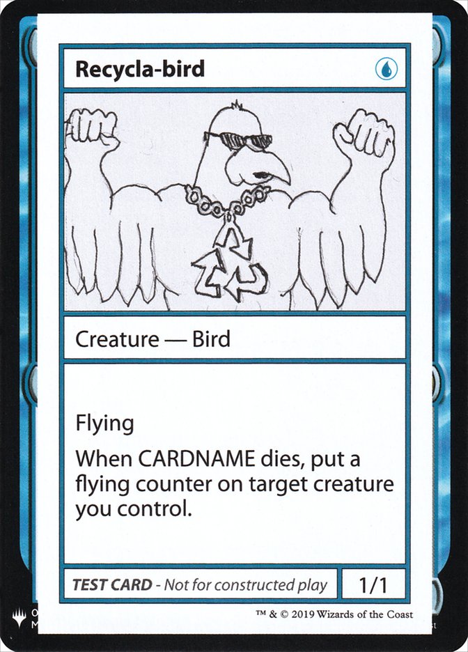 Recycla-bird [Mystery Booster Playtest Cards] | Cracking-Singles