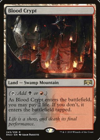 Blood Crypt [Ravnica Allegiance] | Cracking-Singles