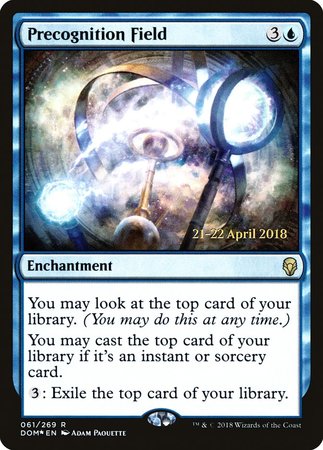 Precognition Field [Dominaria Promos] | Cracking-Singles