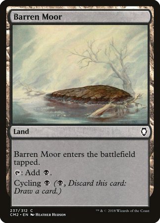 Barren Moor [Commander Anthology Volume II] | Cracking-Singles