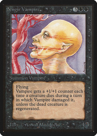 Sengir Vampire [Limited Edition Beta] | Cracking-Singles