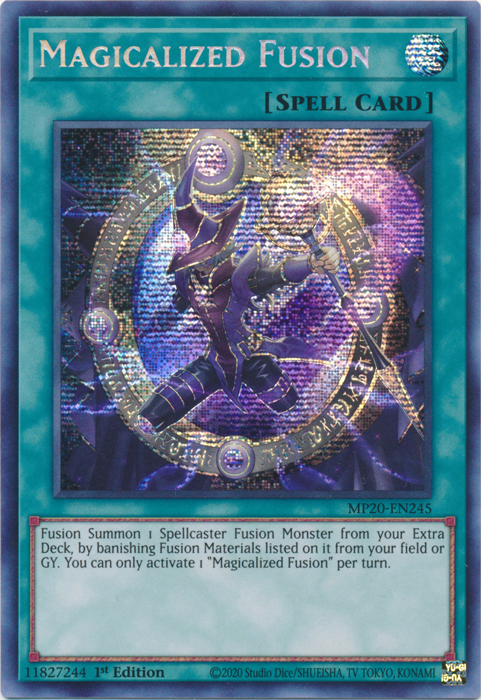 Magicalized Fusion [MP20-EN245] Prismatic Secret Rare | Cracking-Singles