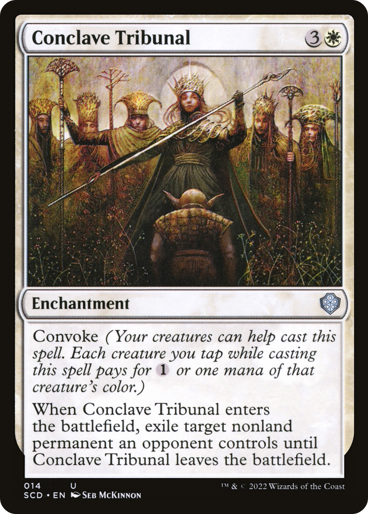 Conclave Tribunal [Starter Commander Decks] | Cracking-Singles