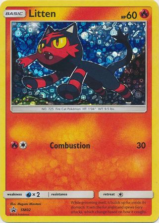 Litten (SM02) (General Mills Promo) [Sun & Moon: Black Star Promos] | Cracking-Singles