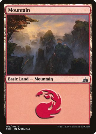 Mountain [Rivals of Ixalan] | Cracking-Singles