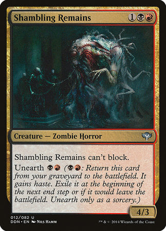 Shambling Remains [Duel Decks: Speed vs. Cunning] | Cracking-Singles