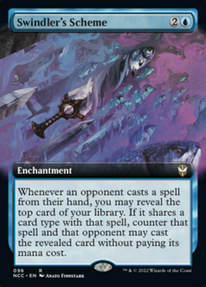 Swindler's Scheme (Extended Art) [Streets of New Capenna Commander] | Cracking-Singles