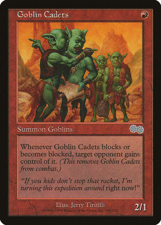 Goblin Cadets [Urza's Saga] | Cracking-Singles