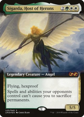 Sigarda, Host of Herons [Ultimate Box Topper] | Cracking-Singles