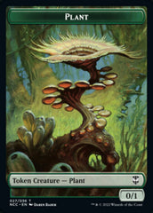 Plant // Citizen Double-sided Token [Streets of New Capenna Commander Tokens] | Cracking-Singles