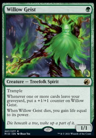 Willow Geist (Promo Pack) [Innistrad: Midnight Hunt Promos] | Cracking-Singles