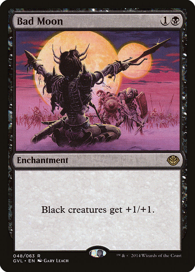 Bad Moon (Garruk vs. Liliana) [Duel Decks Anthology] | Cracking-Singles