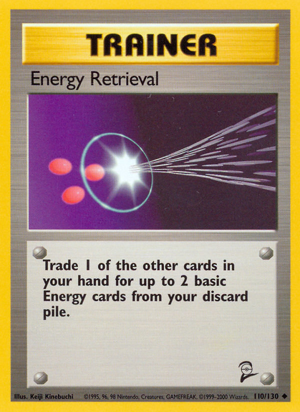 Energy Retrieval (110/130) [Base Set 2] | Cracking-Singles