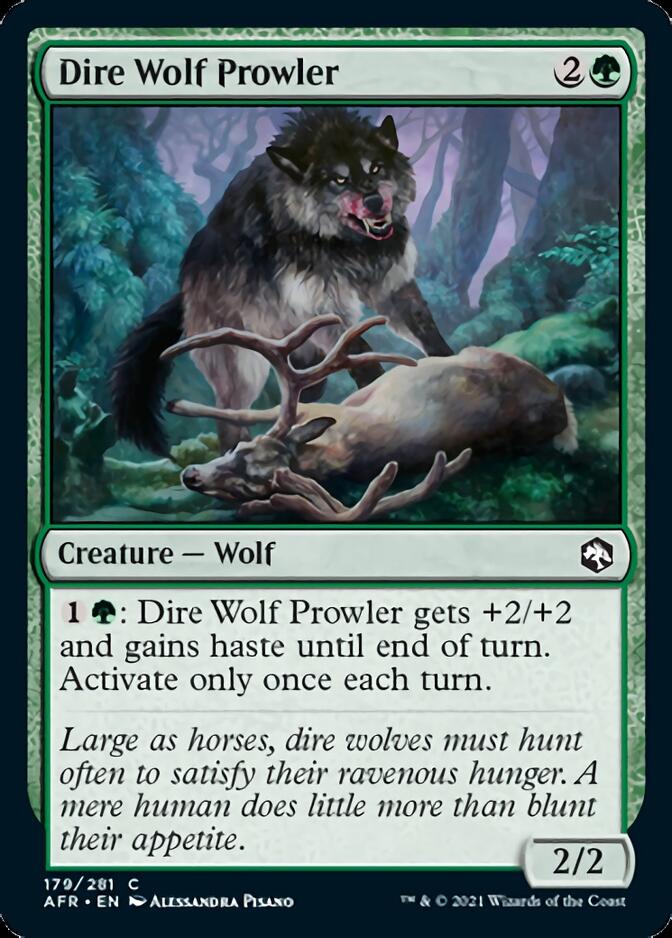 Dire Wolf Prowler [Dungeons & Dragons: Adventures in the Forgotten Realms] | Cracking-Singles