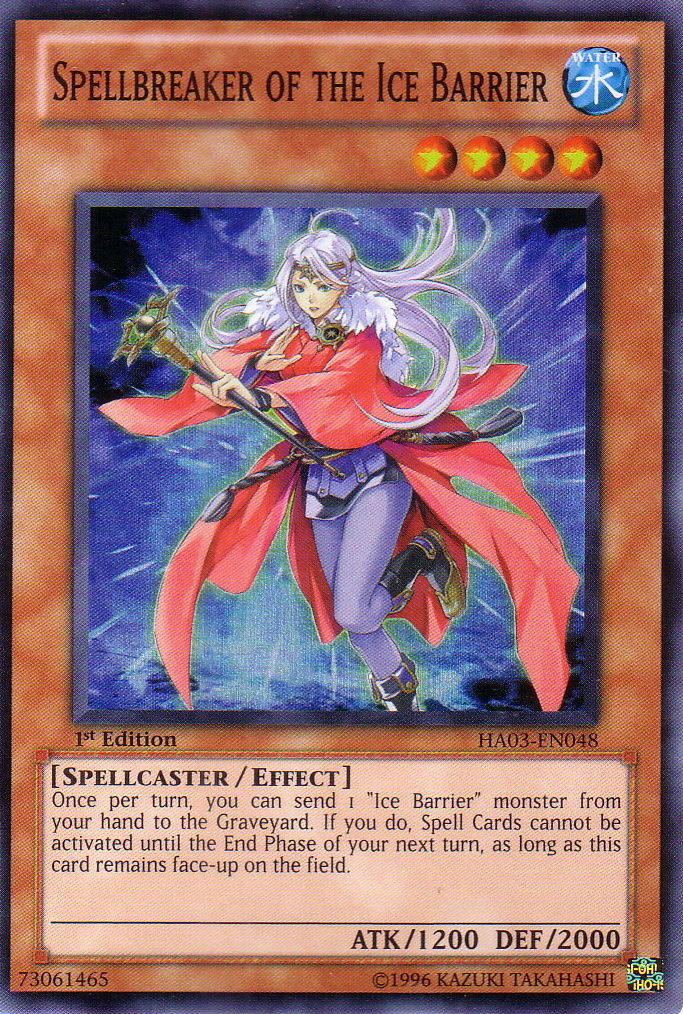 Spellbreaker of the Ice Barrier [HA03-EN048] Super Rare | Cracking-Singles