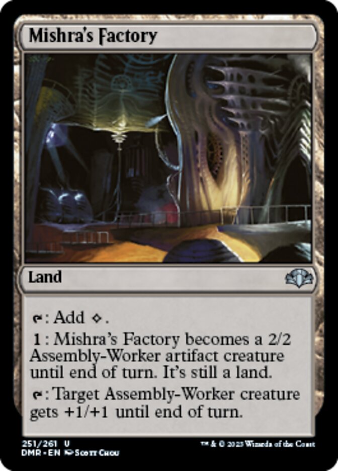 Mishra's Factory [Dominaria Remastered] | Cracking-Singles