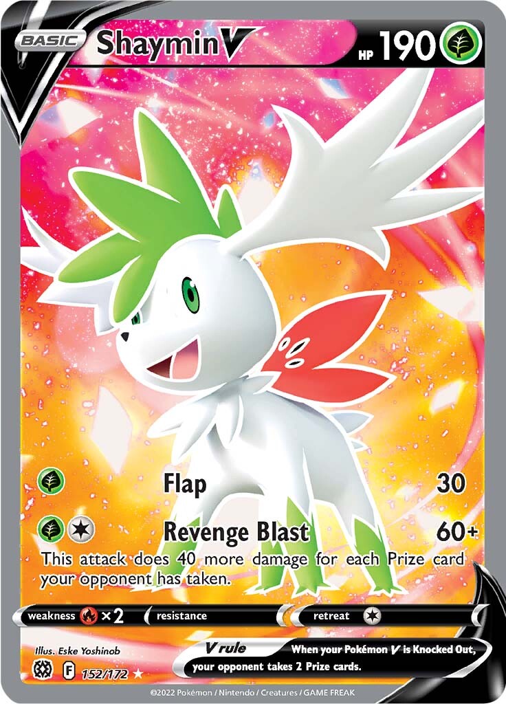 Shaymin V (152/172) [Sword & Shield: Brilliant Stars] | Cracking-Singles