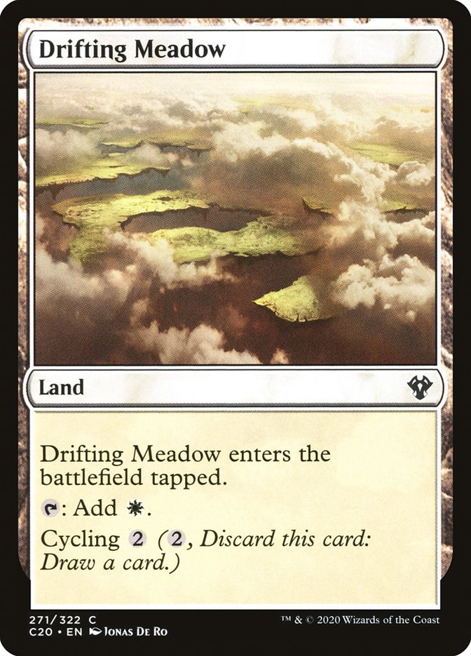 Drifting Meadow [Commander 2020] | Cracking-Singles