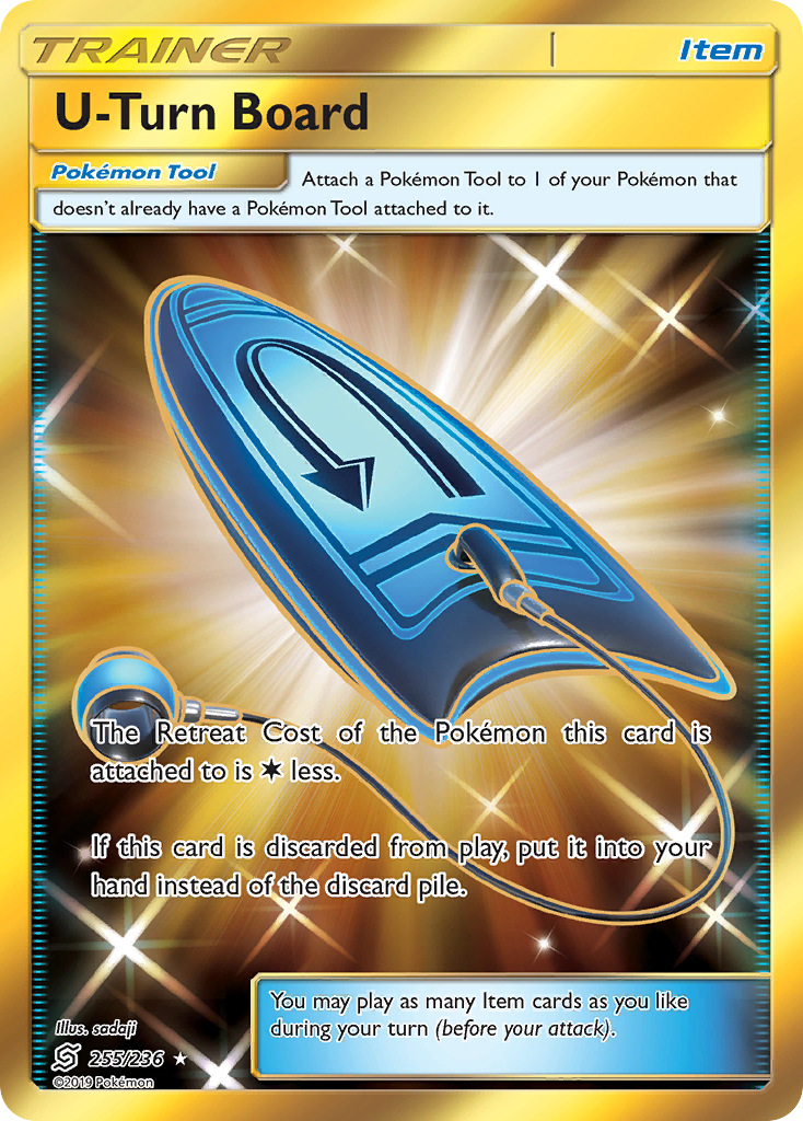 U-Turn Board (255/236) [Sun & Moon: Unified Minds] | Cracking-Singles