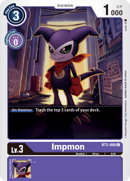 Impmon [BT2-068] [Release Special Booster Ver.1.0] | Cracking-Singles