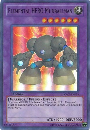 Elemental HERO Mudballman [LCGX-EN053] Super Rare | Cracking-Singles