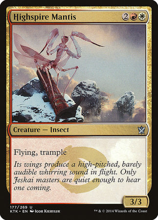 Highspire Mantis [Khans of Tarkir] | Cracking-Singles