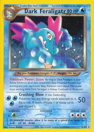 Dark Feraligatr (5/105) [Neo Destiny Unlimited] | Cracking-Singles