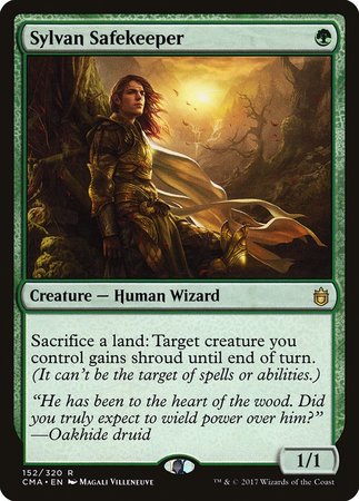 Sylvan Safekeeper [Commander Anthology] | Cracking-Singles