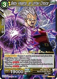 Baby Vegeta, an Unfair Choice [BT8-082_PR] | Cracking-Singles