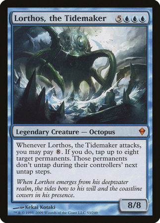 Lorthos, the Tidemaker [Zendikar] | Cracking-Singles