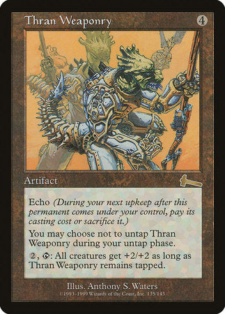 Thran Weaponry [Urza's Legacy] | Cracking-Singles