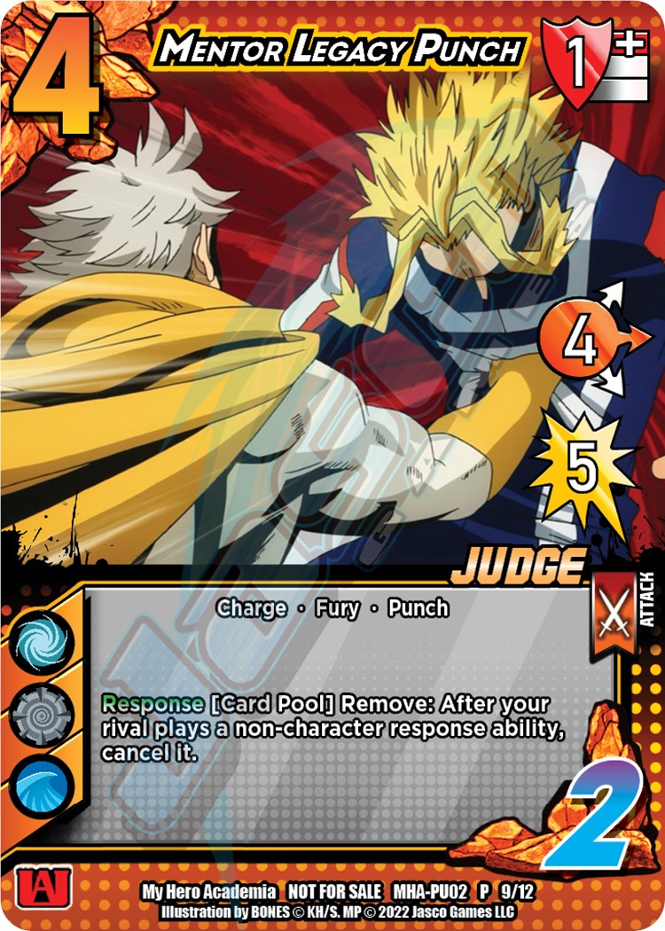 Mentor Legacy Punch (Judge) [Crimson Rampage Promos] | Cracking-Singles