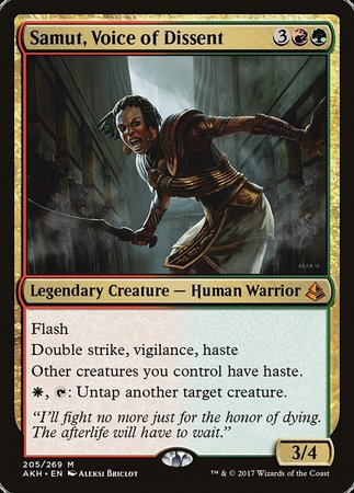 Samut, Voice of Dissent [Amonkhet] | Cracking-Singles