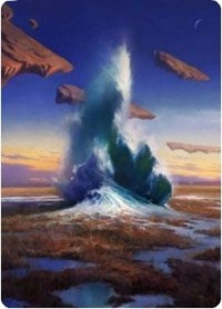 Flooded Strand Art Card [Zendikar Rising Art Series] | Cracking-Singles