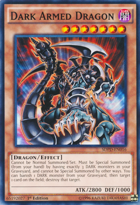 Dark Armed Dragon [SDPD-EN016] Common | Cracking-Singles