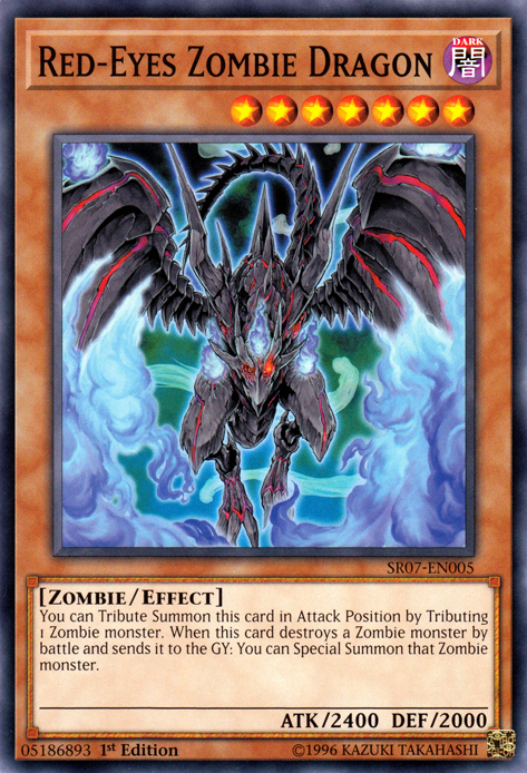 Red-Eyes Zombie Dragon [SR07-EN005] Common | Cracking-Singles