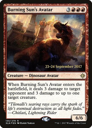 Burning Sun's Avatar [Ixalan Promos] | Cracking-Singles