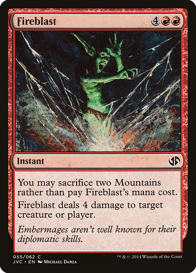 Fireblast [Duel Decks Anthology] | Cracking-Singles