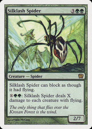 Silklash Spider [Ninth Edition] | Cracking-Singles