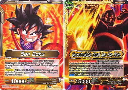 Son Goku // Uncontrollable Great Ape Son Goku [BT3-083] | Cracking-Singles